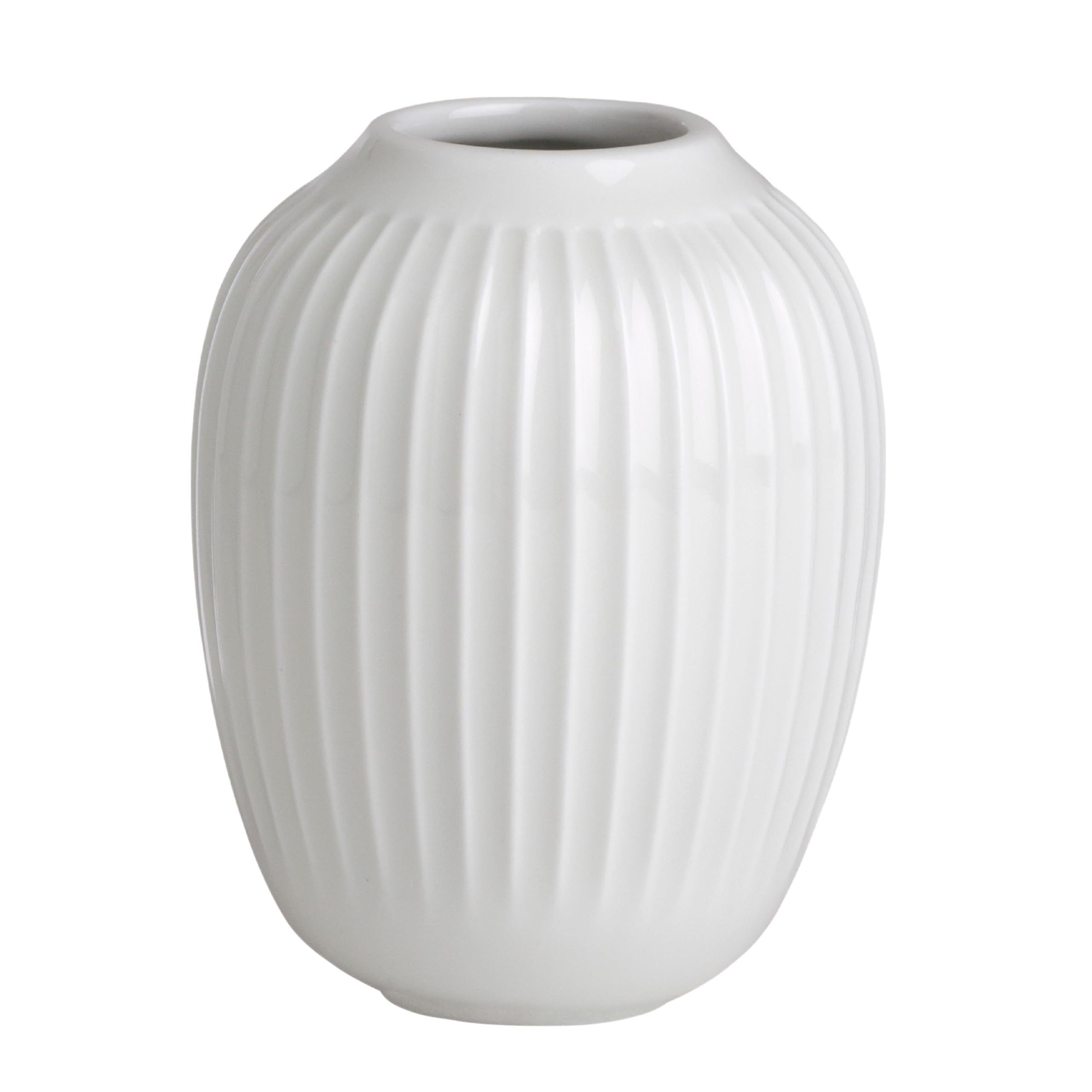Kähler Hammershøi vase in white stoneware