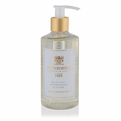 Rathbornes Body & Hand Wash 250 ml, Wild Mint, Watercress & Thyme Luxury Hand And Body Wash
