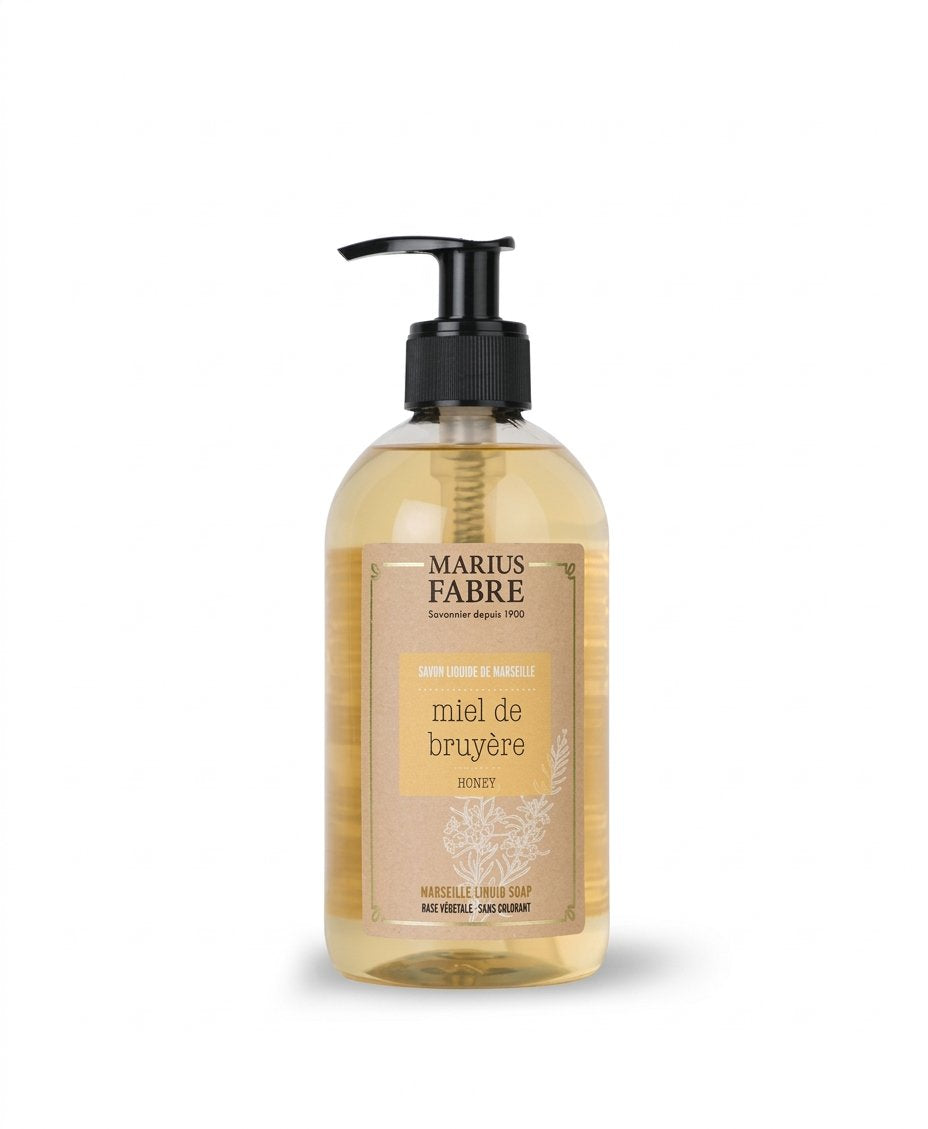 Marius Fabre Marseille Liquid Soap 400ml Honey Vegetable Oils