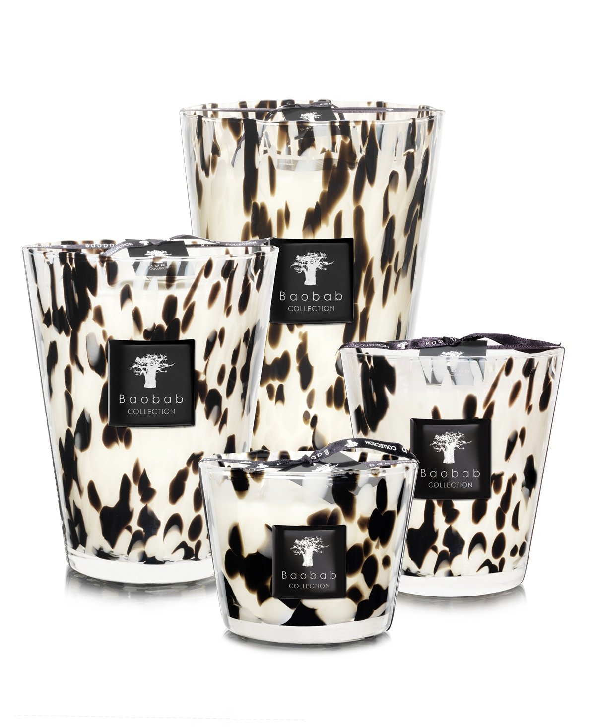 PEARLS BLACK My First Baobab Luxury Scented Candle | Citrus Scent (MAX08)