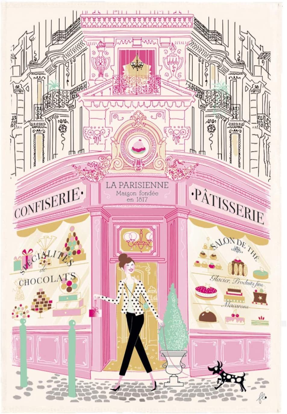 Kitchen Tea Towel | Pastry Shop