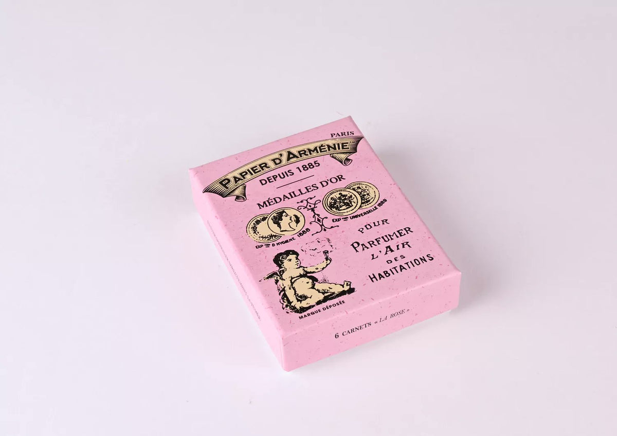Papier d'Arménie Coffret Vintage | Scented Burning Paper Gift Set | 6 Booklets