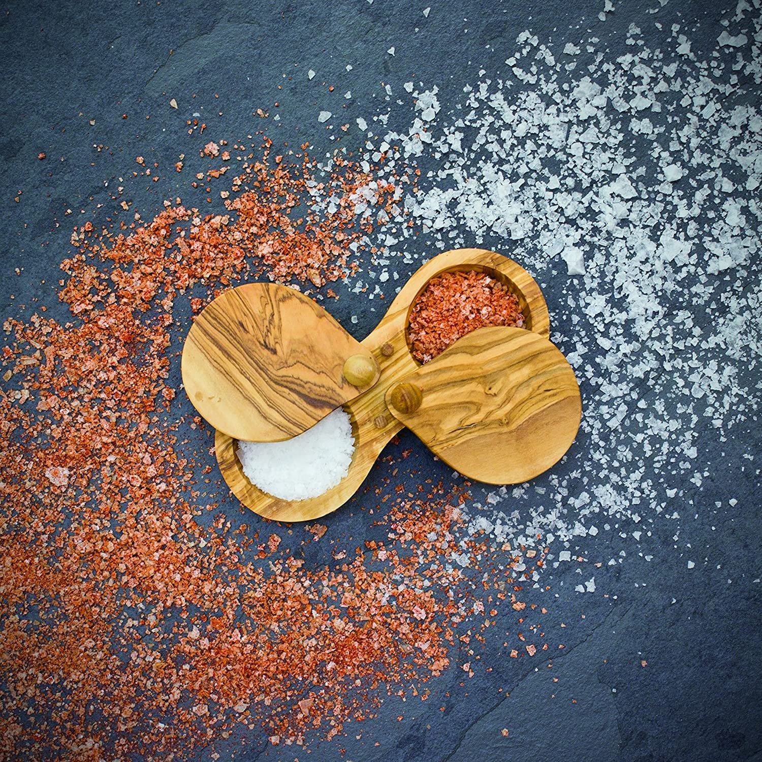 Berard Olivewood Double Salt Keeper