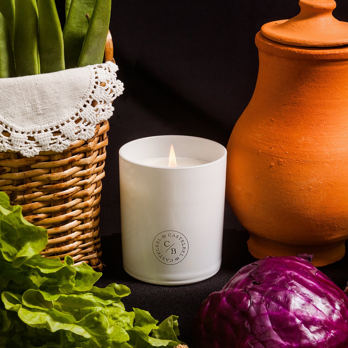 Castelbel Sardine Aromatic Candle 190g Citrus Fragrance