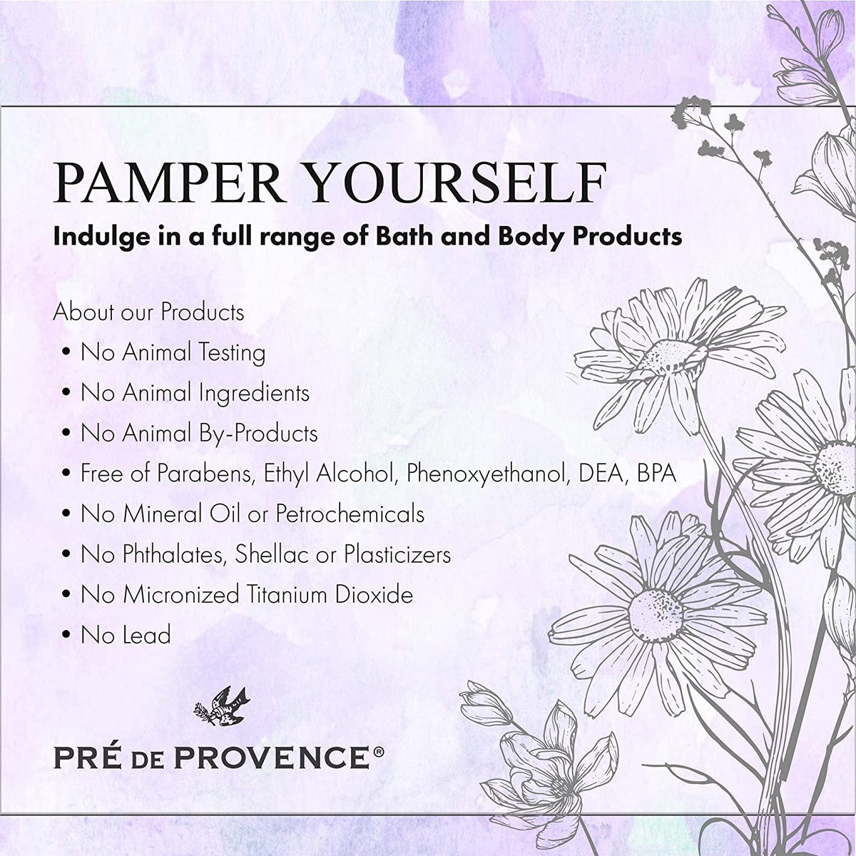 Pre de Provence 250g Soap Bar, Pack of 12 - Linden