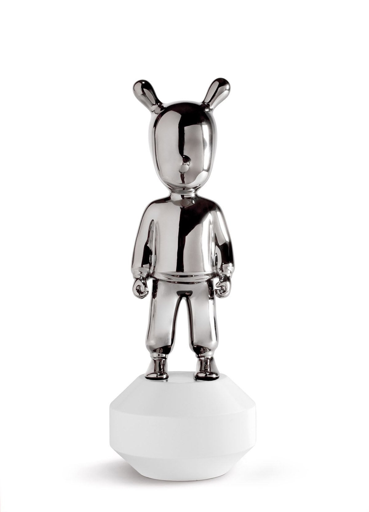 Lladró The Silver Guest porcelain sculpture small model by Jaime Hayon
