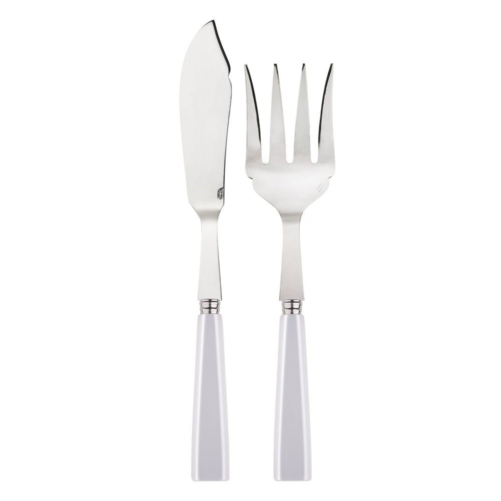 Natura Icone Fish Serving Set | White