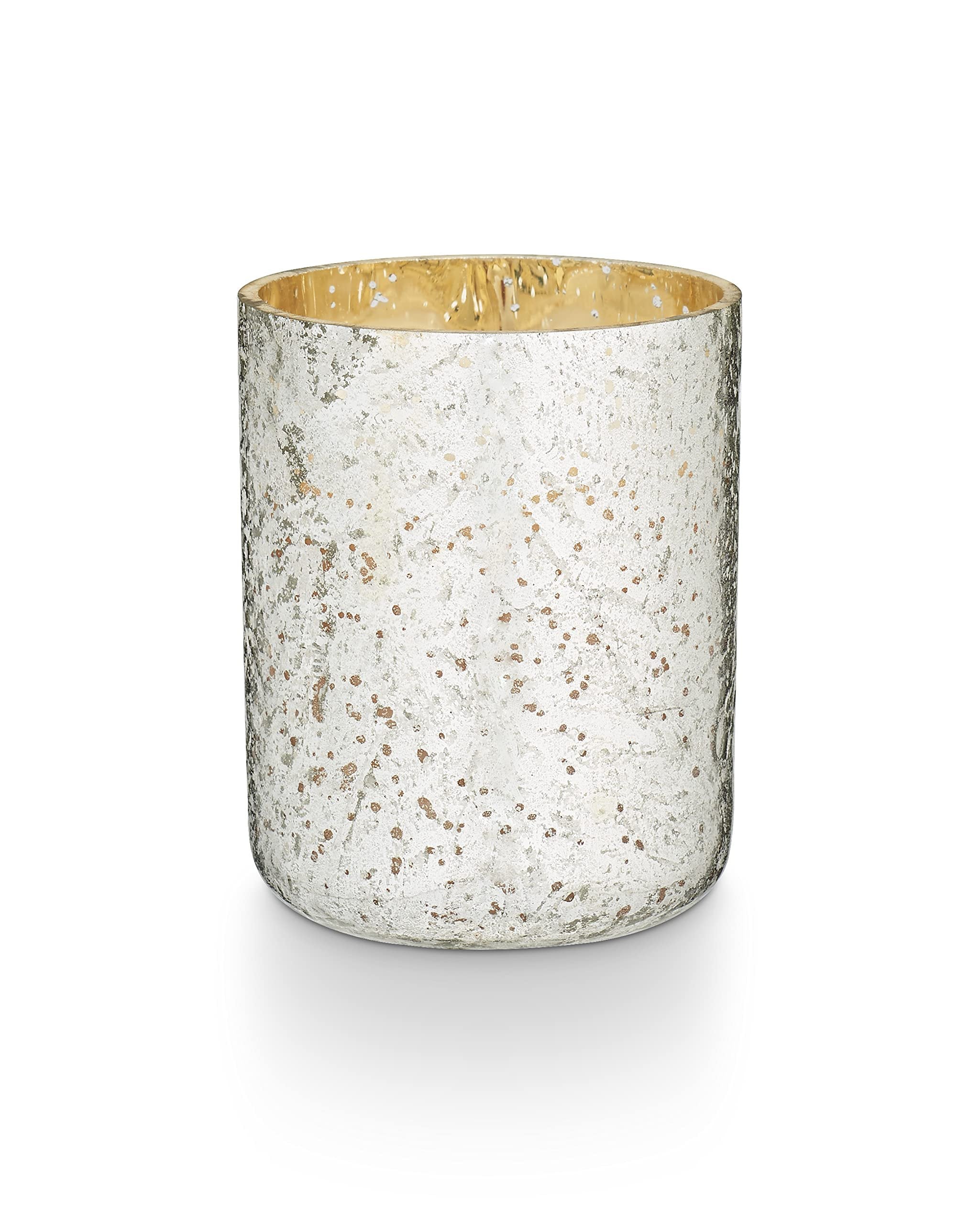 Illume Balsam & Cedar Small Boxed Crackle Glass Candle - Thumbnail 4