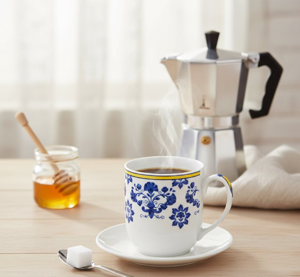 Castelo Branco Porcelain Mug Set - Thumbnail 4