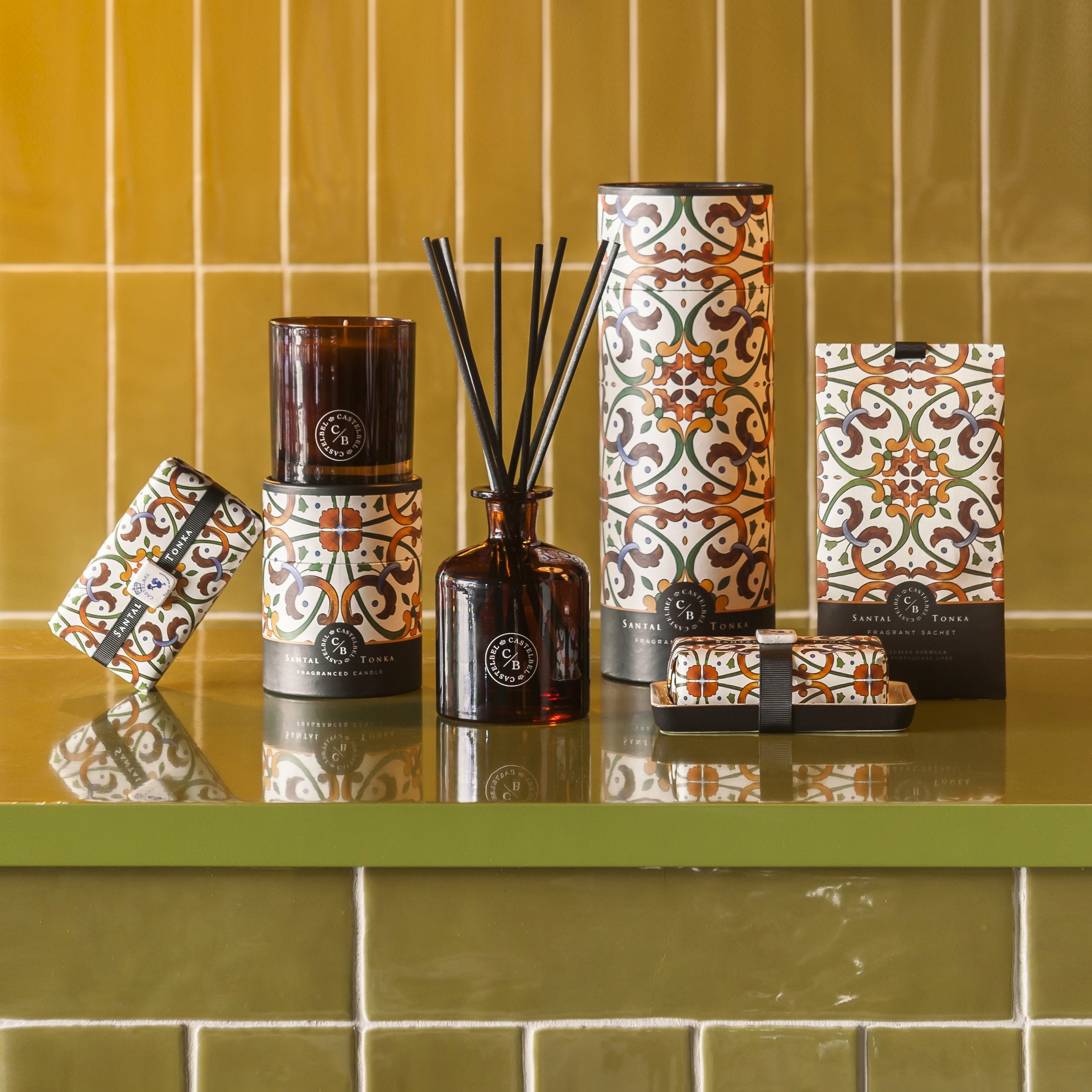 Castelbel Santal Tonka Reed Diffuser - Thumbnail 2