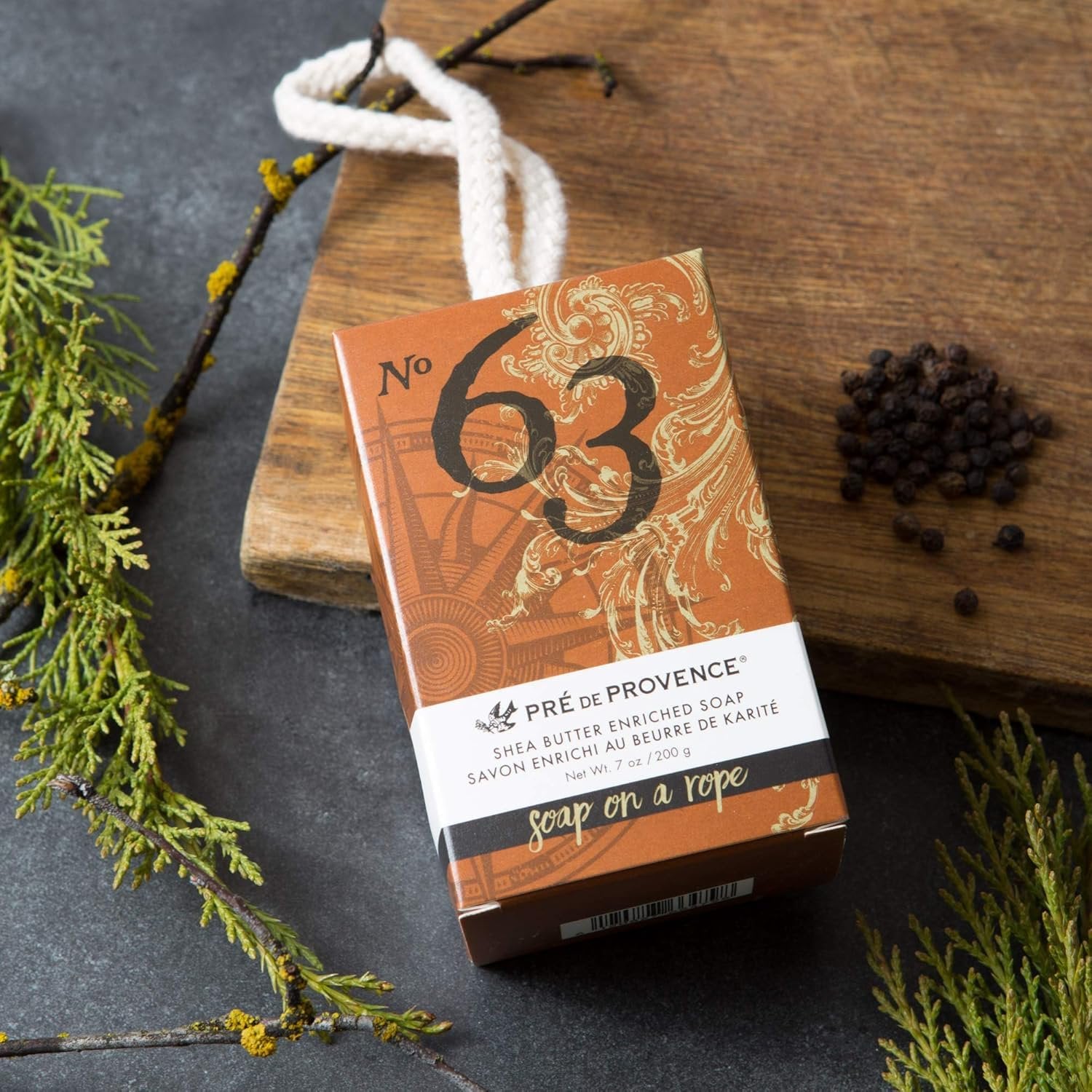 Pre de Provence No. 63, men's fragrance soap