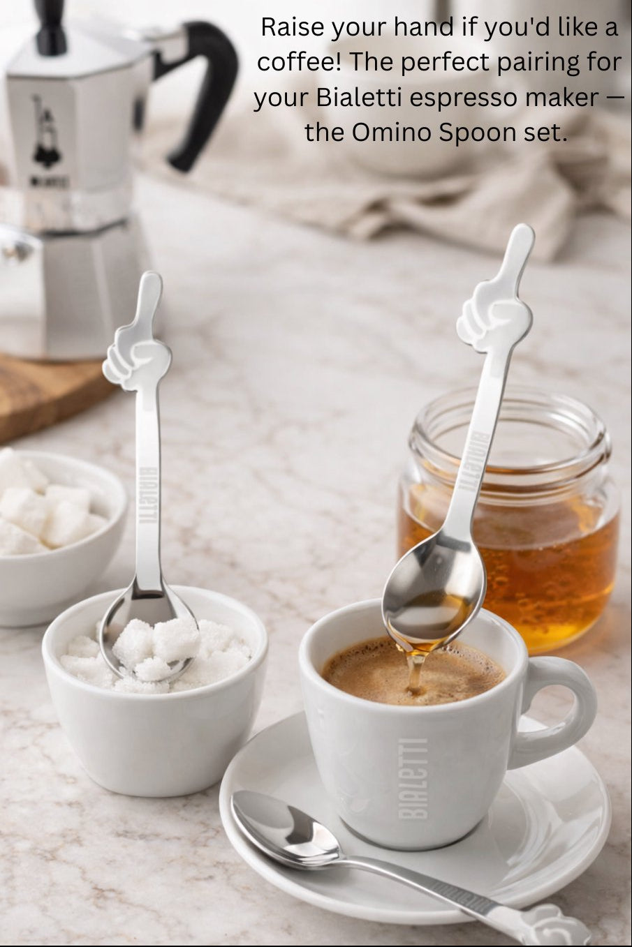 Bialetti Little Man Spoons (Omino) | Set of 4