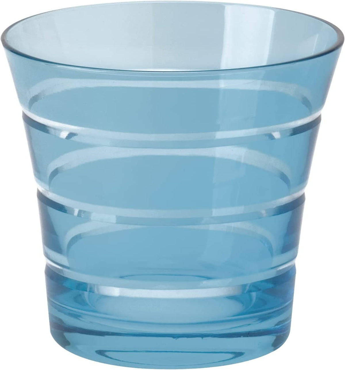 Deshoulieres Double Old Fashion Set of 6 Mixed Whisky Glasses Colors Drinkware Barware Hand-Cut