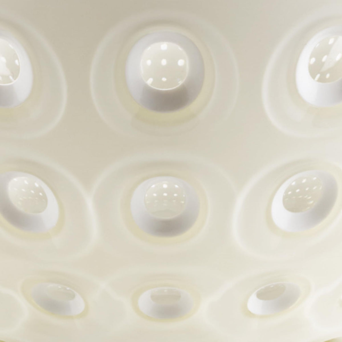 GUZZINI  LE MURRINE - WHITE & WHITE - SET OF 2 SM BOWLS