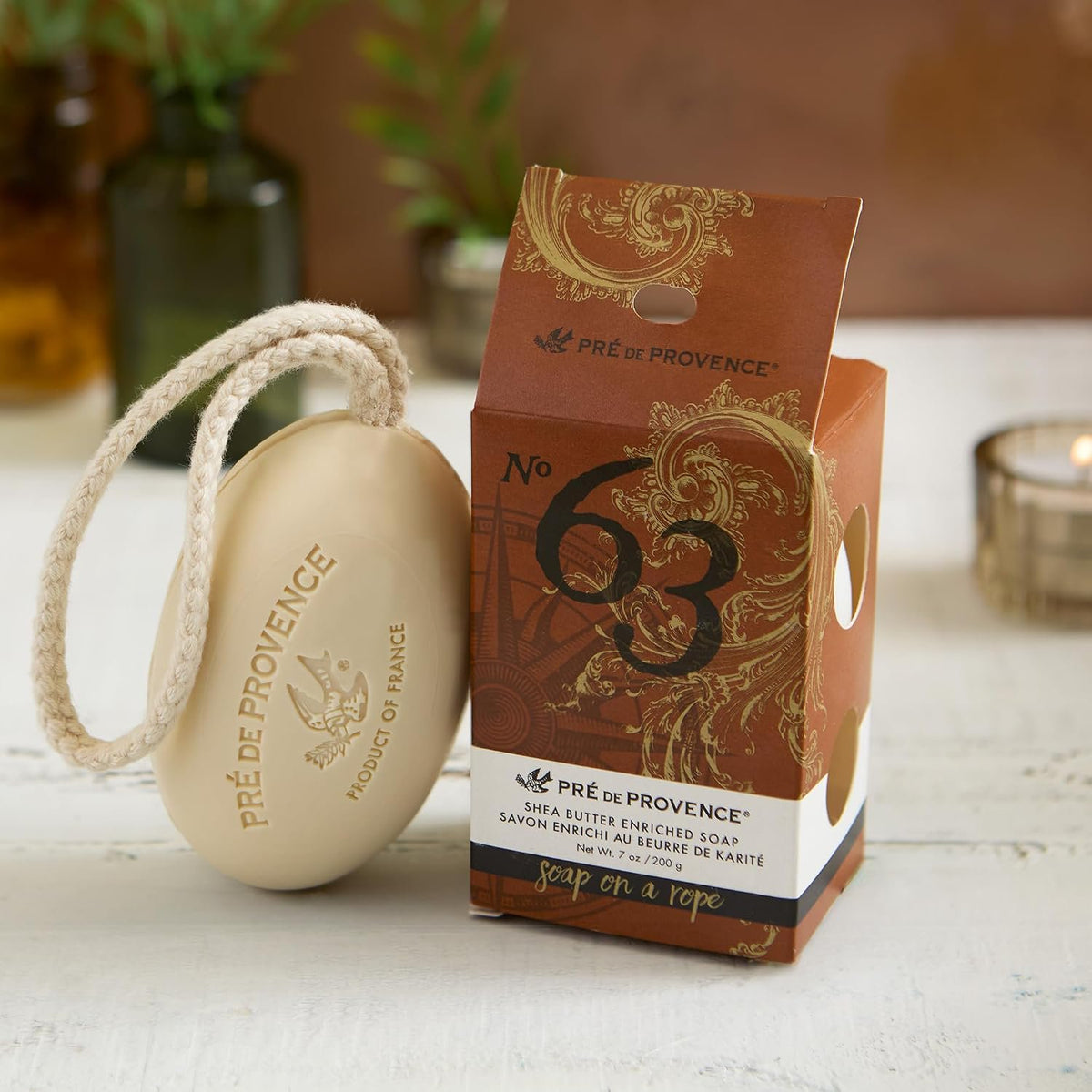 Pre de Provence No. 63 Soap on a Rope, 200g