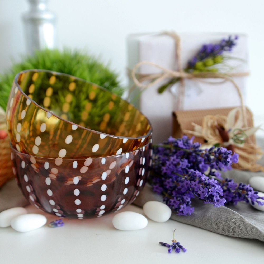 Perle Glass Small Bowls | Set of 4