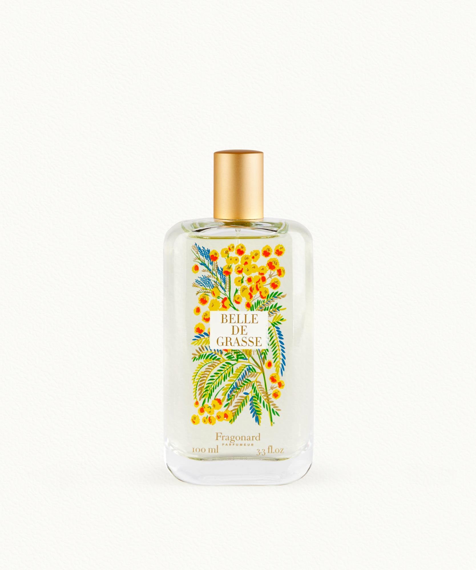 Fragonard Belle de Grasse 100ml EDT bottle close-up Grasse France