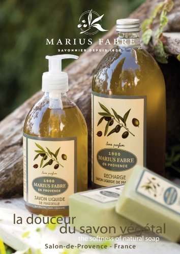 Marius Fabre Marseille liquid soap Lavender fragrance, 400ml