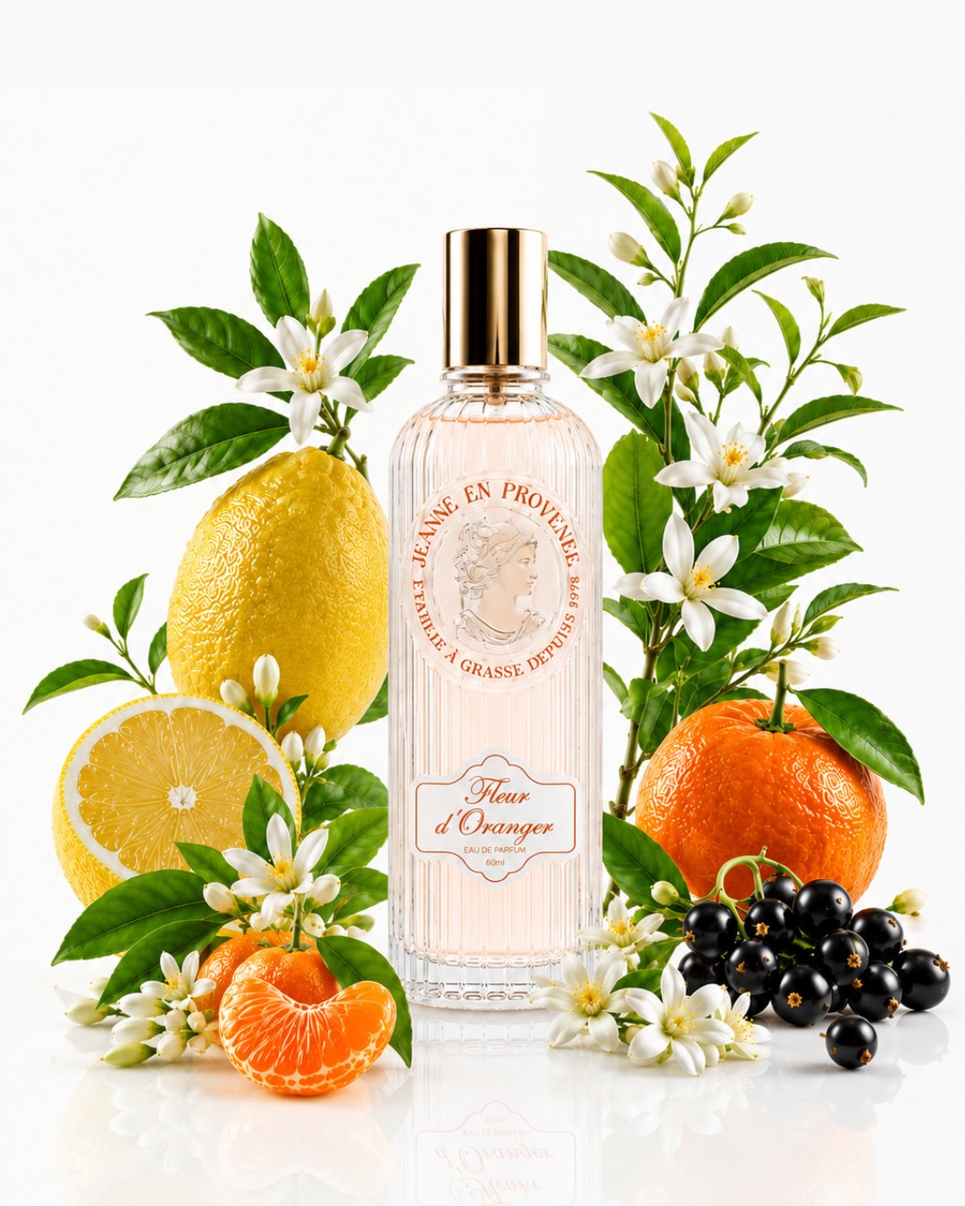 Jeanne En Provence Orange Flower Eau de Parfum Woman Fragrance 60ml