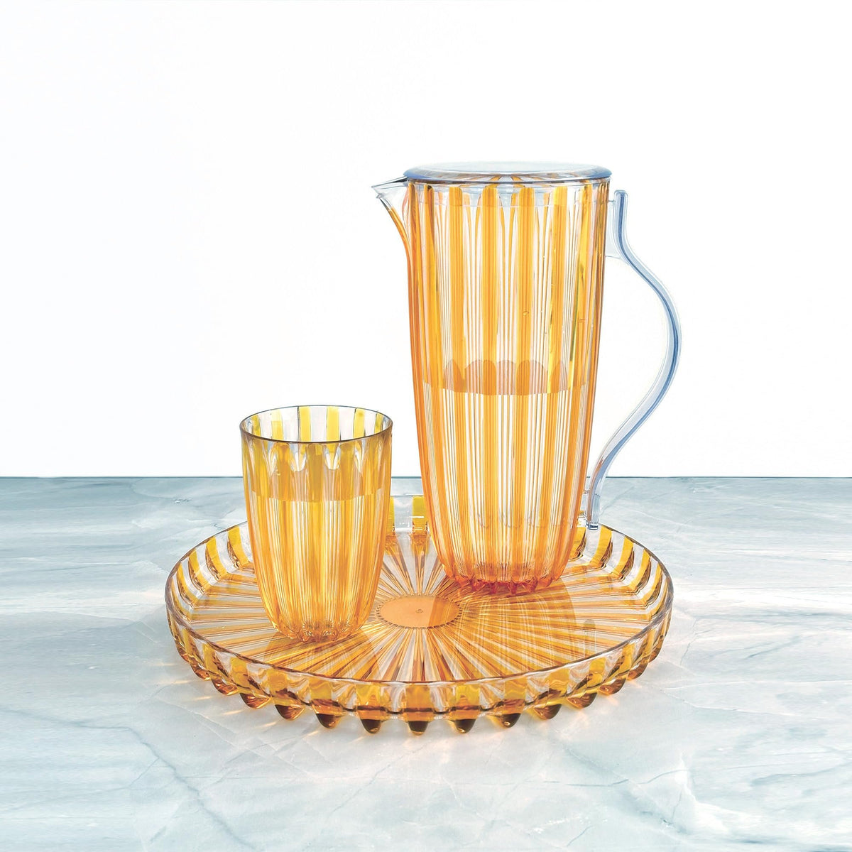 GUZZINI Dolcevita Jug Transparent Yellow 1,75 Liters
