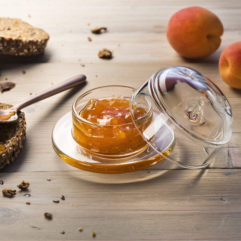 La Rochère Bee Butter Dish with Lid