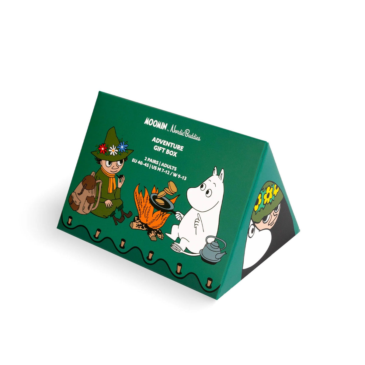 Moomin, Adventure Socks Men 2-Pack Gift Box Unisex (EU 40-45/ US 7-12)