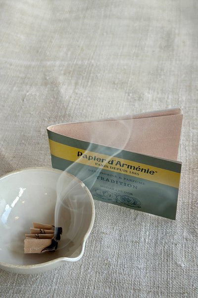 Papier d'Arménie Coffret Vintage | Scented Burning Paper Gift Set | 6 Booklets