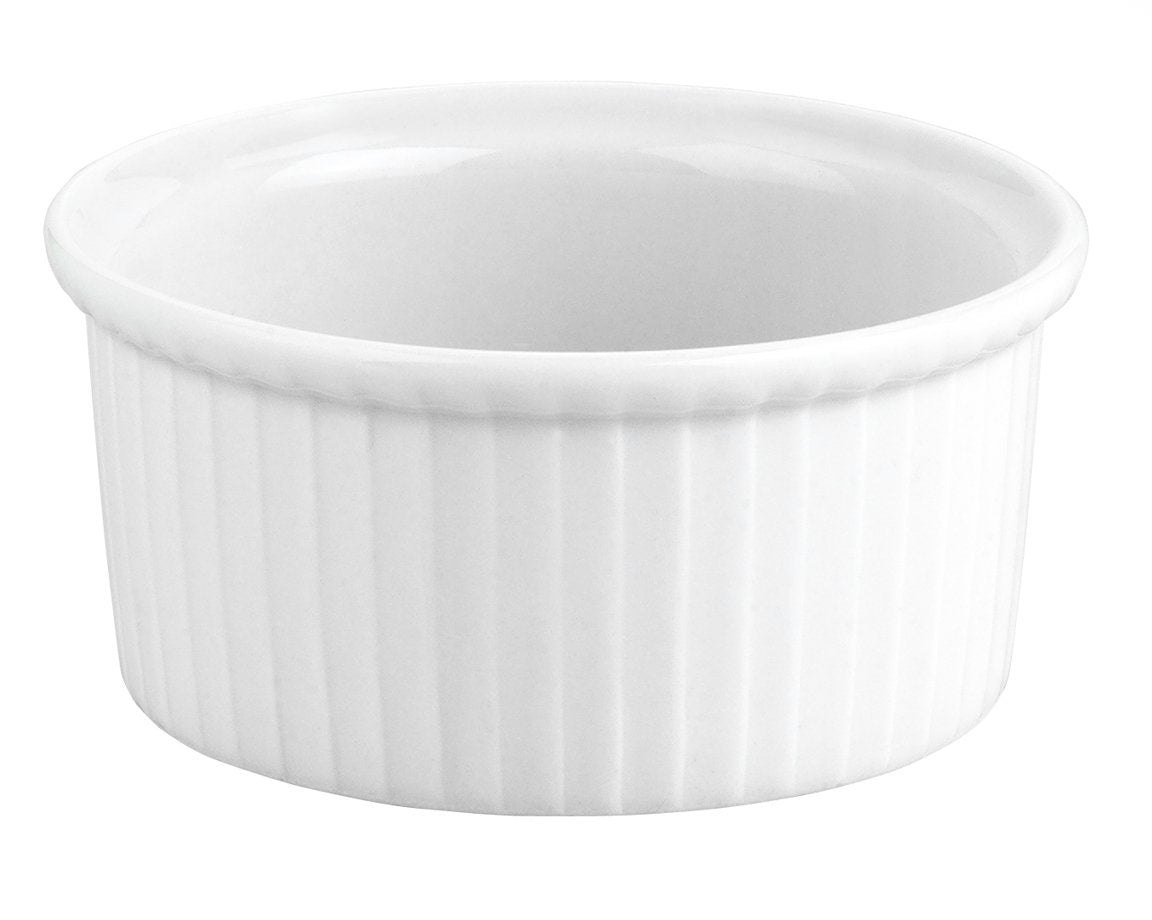 Pillivuyt Classic 5-Ounce Pleated Porcelain Ramekin