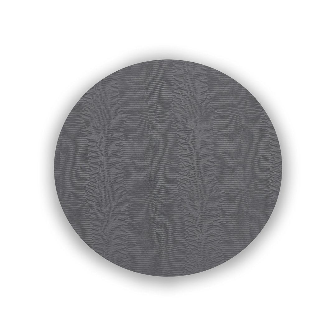 Beatriz Ball VIDA Croc Reversible Round Placemats | Set of 4 | 15.5"