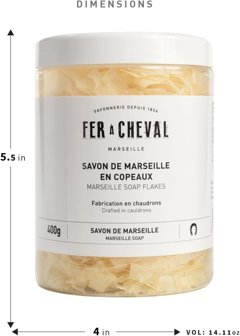 Fer A Cheval Marseille Soap Flakes for Laundry & Hand Washing Eco-Detergent