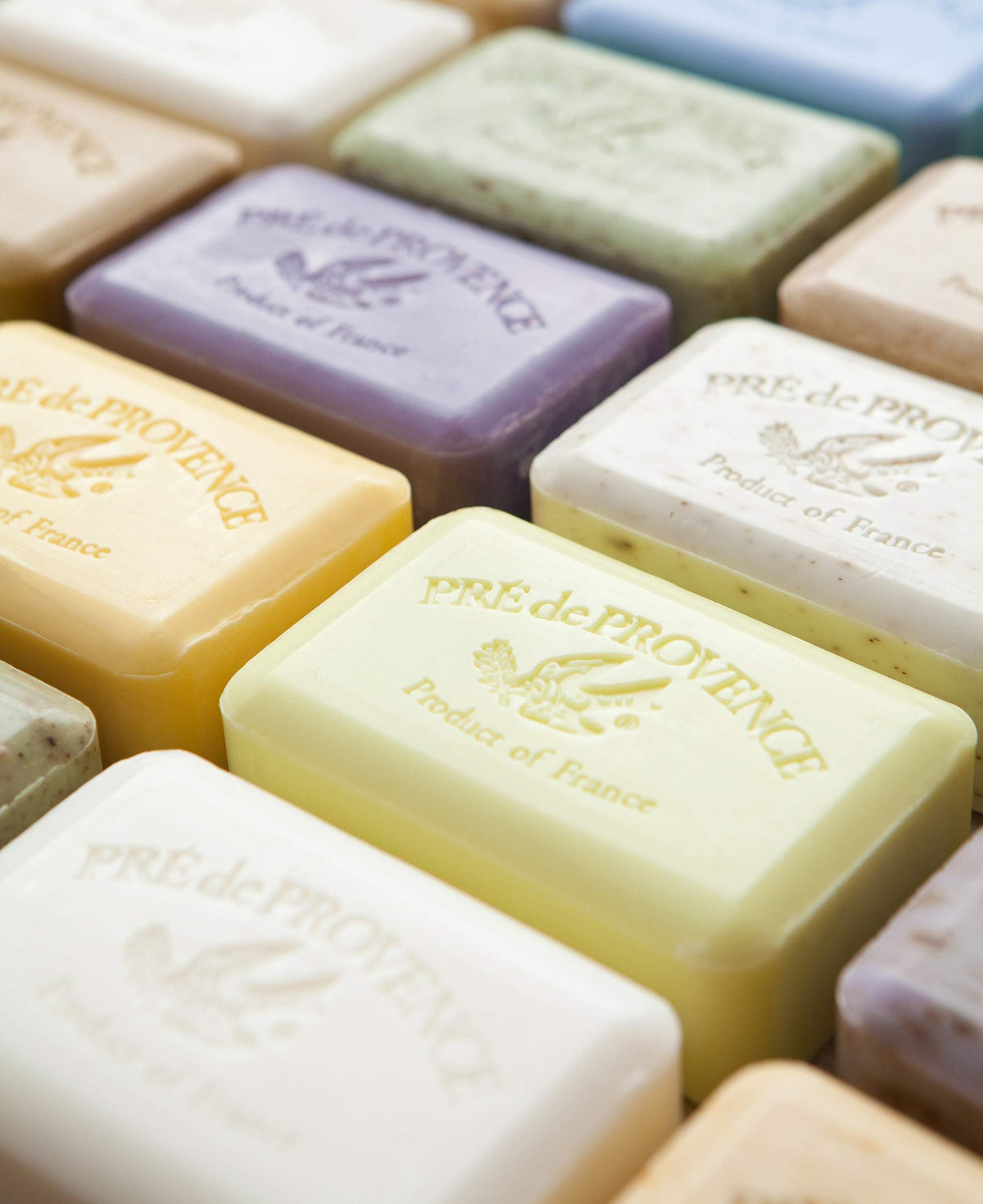 Pre de Provence 250g Soap Bar, Pack of 4 - White Gardenia