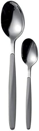 My Fusion 24 Piece Flatware Set | Grey