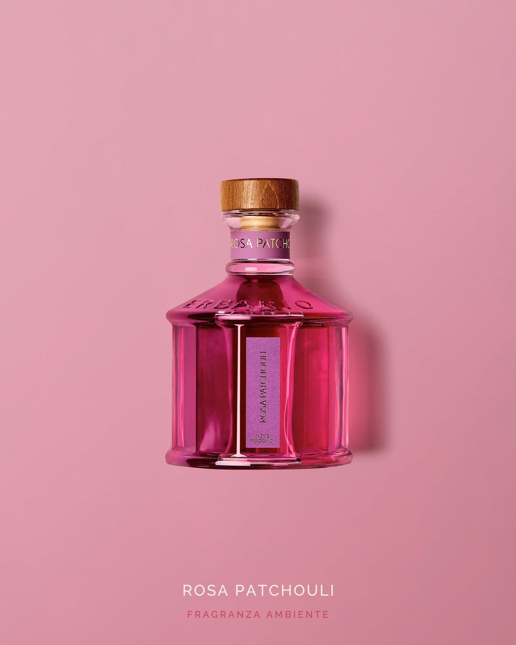 Rosa Patchouli Reed Diffuser – Italian Luxury Home Fragrance with Rose & Patchouli Notes