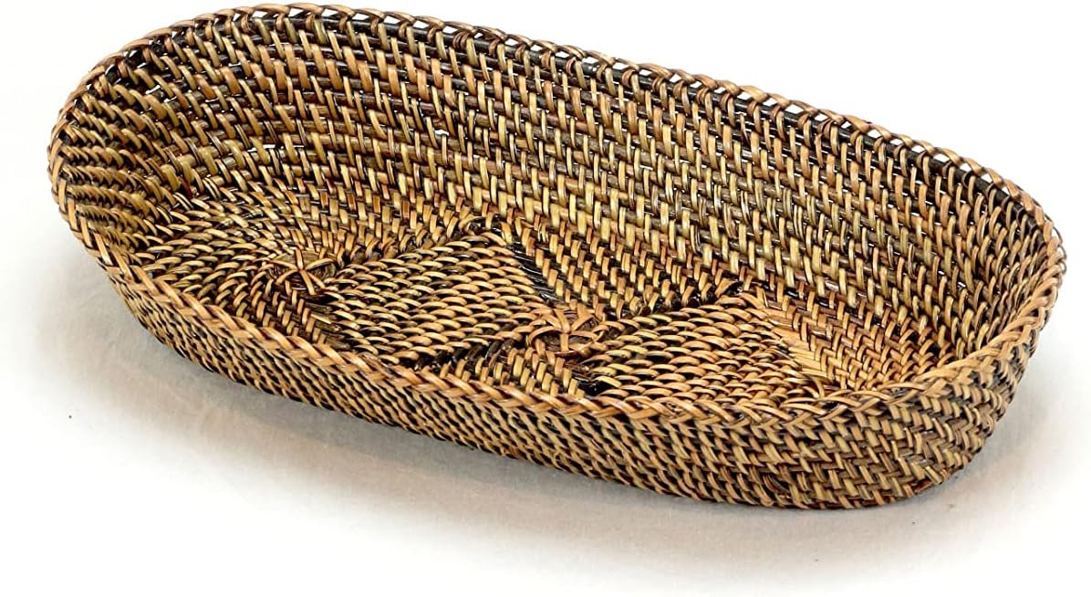 Small Oval Baguette Basket with Edging