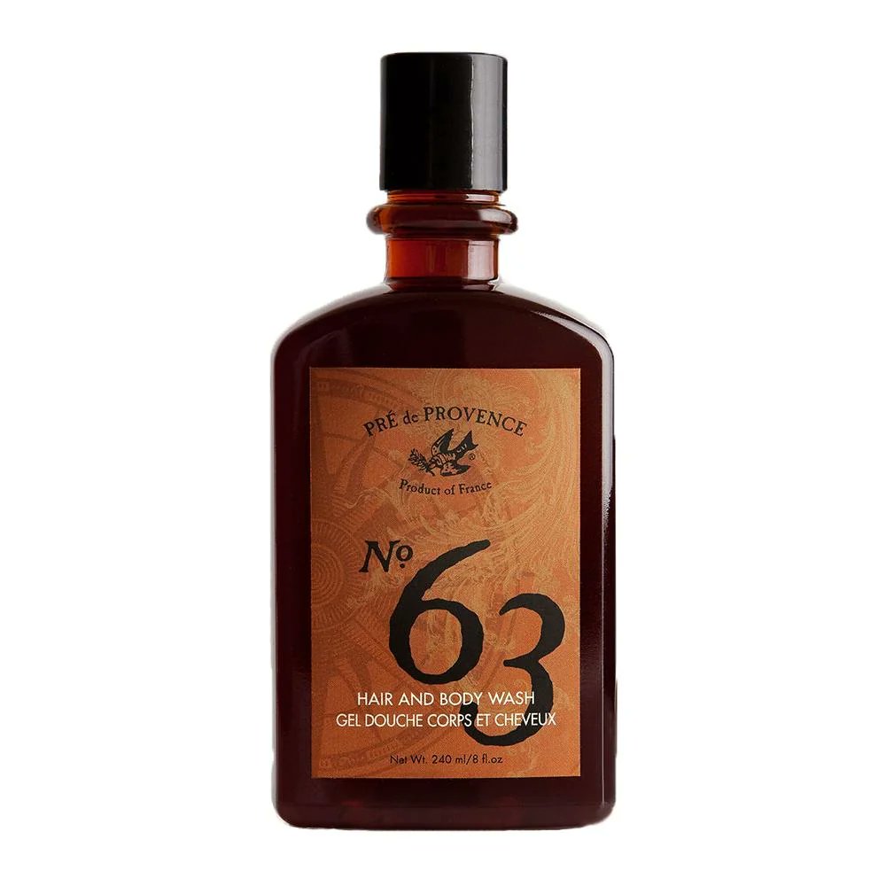 Pre de Provence No. 63 Hair and Body Wash bottle from the set