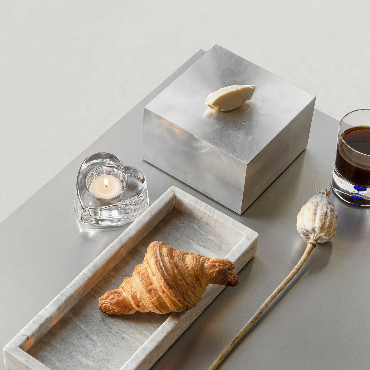 Orrefors My Heart Crystal Votive | Tealight Holder