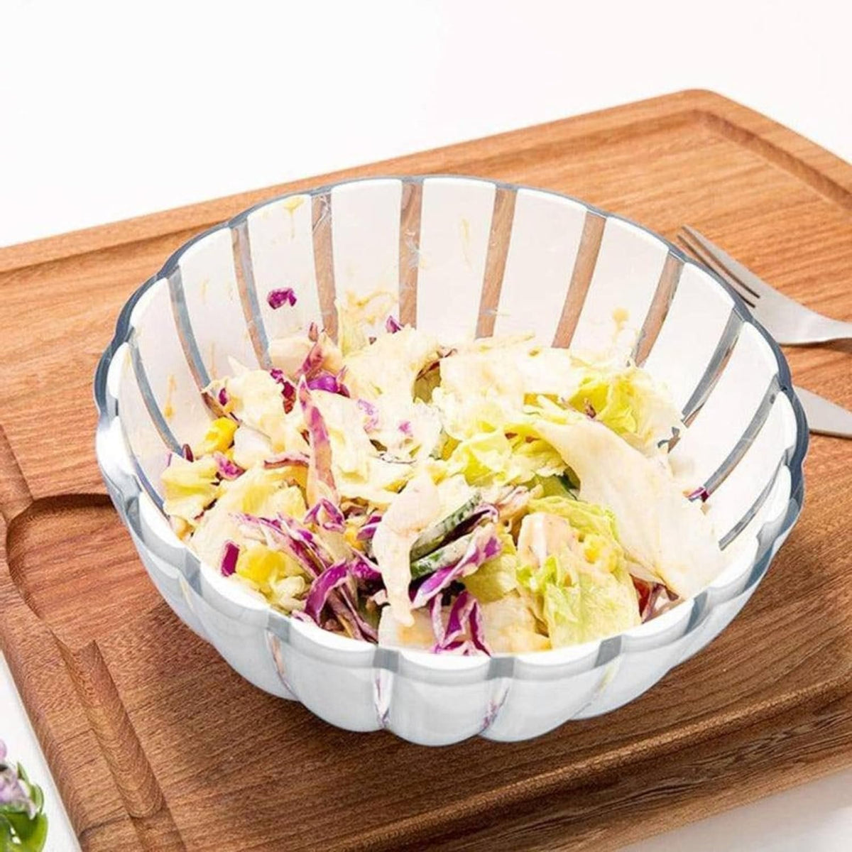 Guzzini Grace Serving Bowl (7.8"D), BPA-Free Acrylic Serveware Medium Grey | 100% Recycled Plastic Reusable