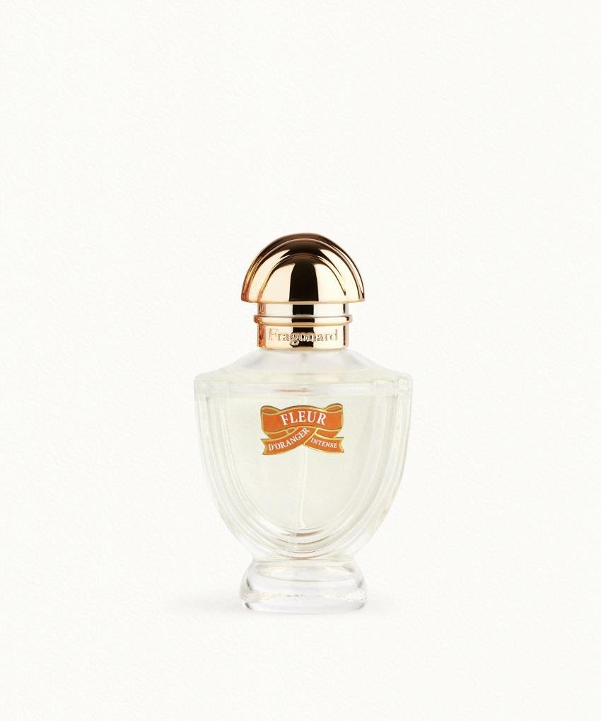 Fragonard Fleur d'Oranger Intense 50ml EDP bottle close-up Grasse France