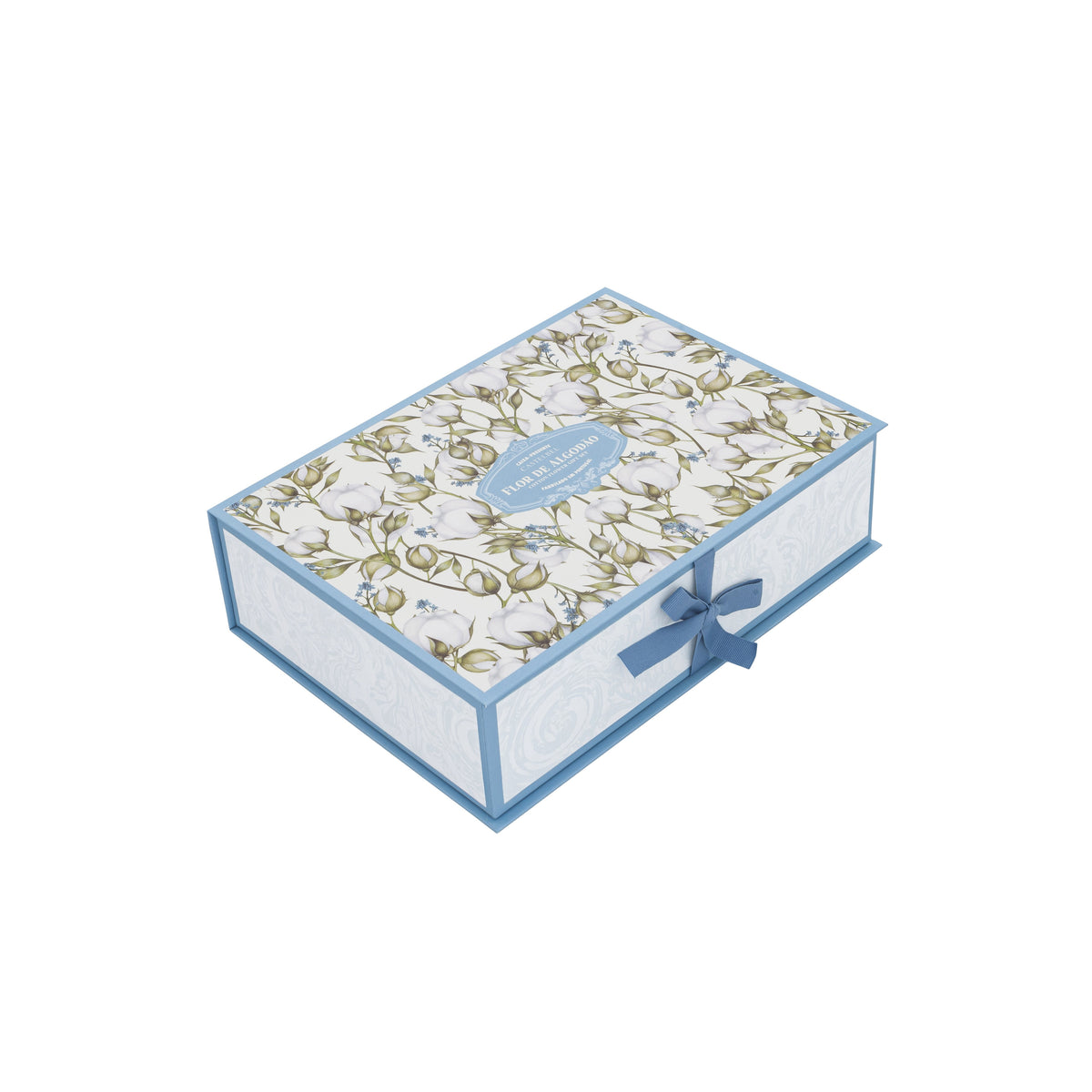 Castelbel Cotton Flower Gift-Set 250ml Diffuser - 60g Hand-Cream 150g Soap Bar