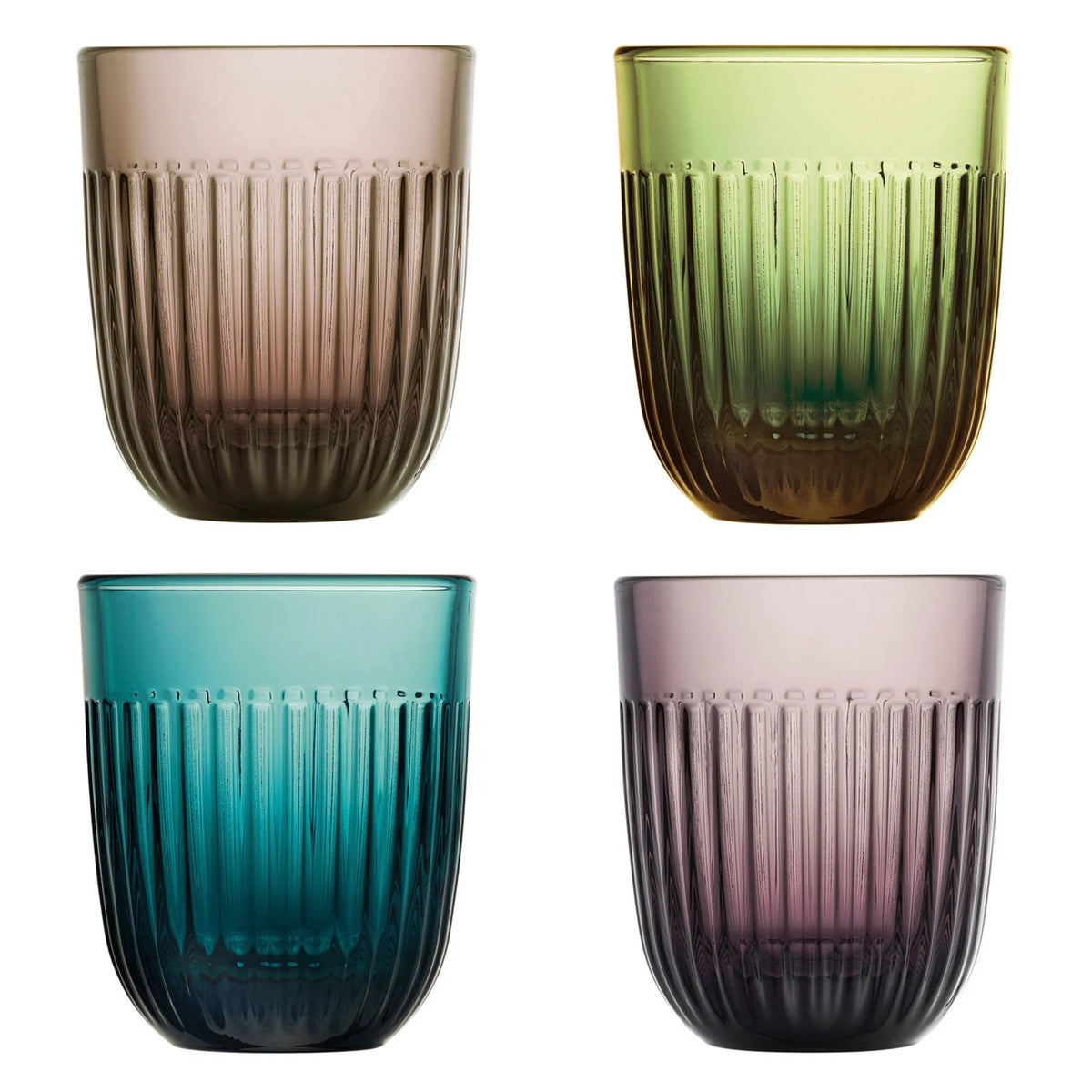 La Rochère Ouessant Assorted Color Tumblers | Set of 4