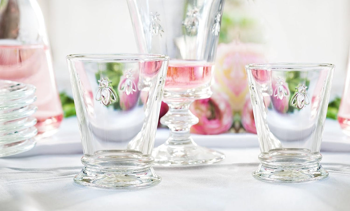 La Rochere Napoleon Bee Tumblers Clear  (9oz) | Set of 6