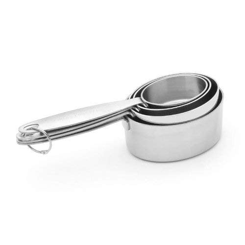 Cuisipro Measuring Cups in Stainless Steel