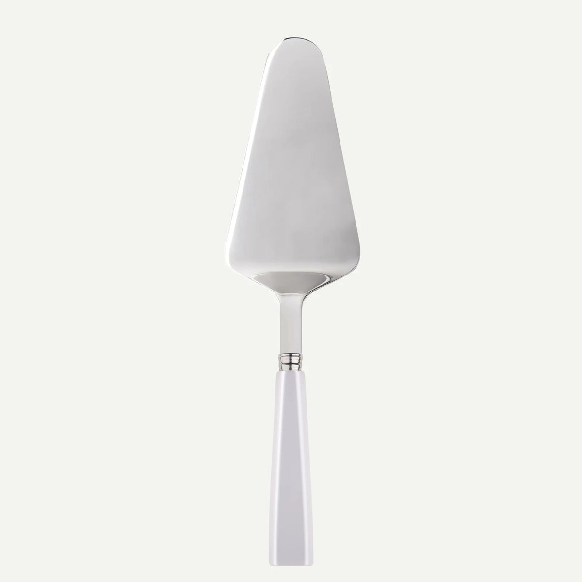 Close-up of Sabre Paris Icône white acrylic handle