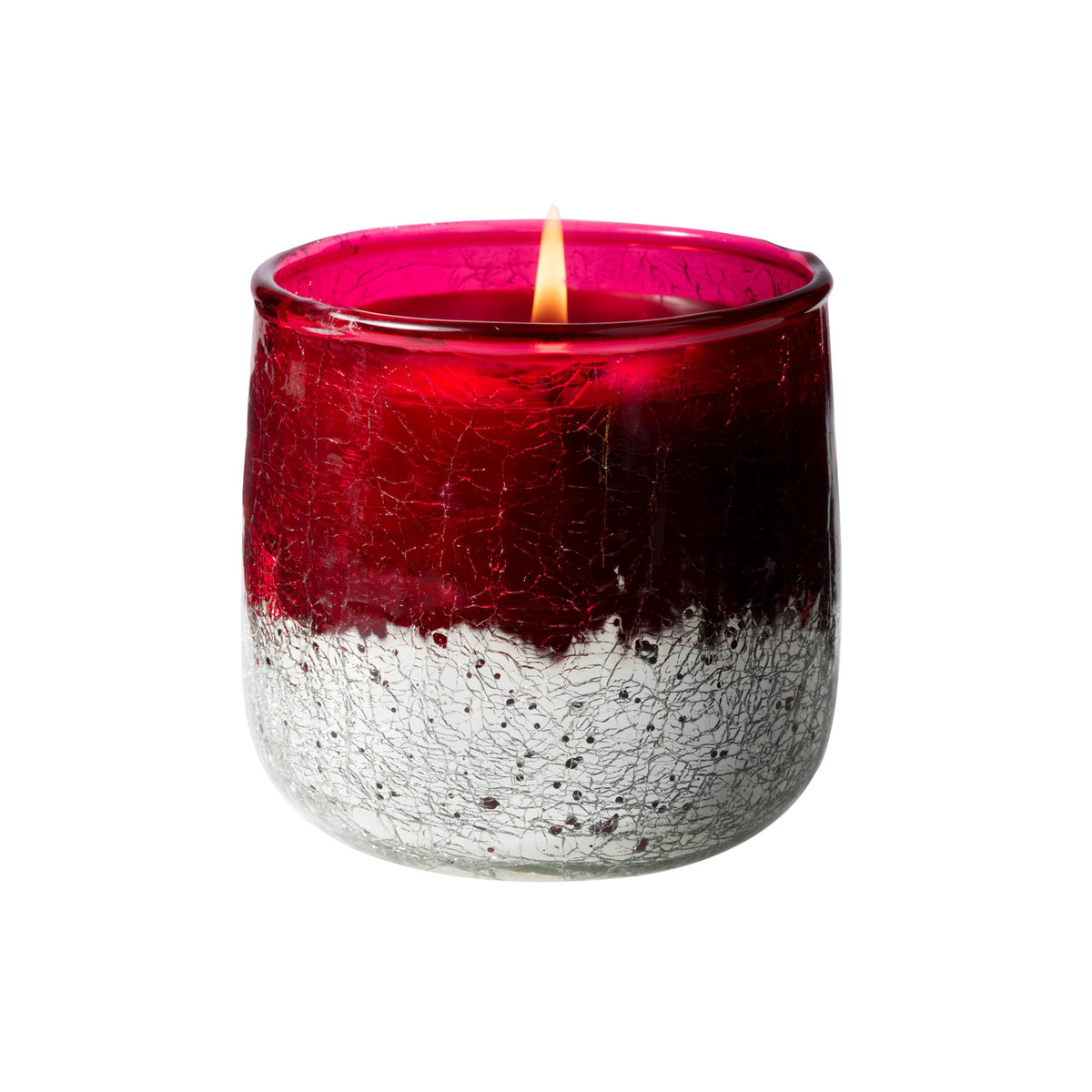 Aromatique Smell of Christmas Holiday Metallic Ombre Candle Fragrances of Citrus and Spice with a Warm Blend of Natural Botanicals 12-oz