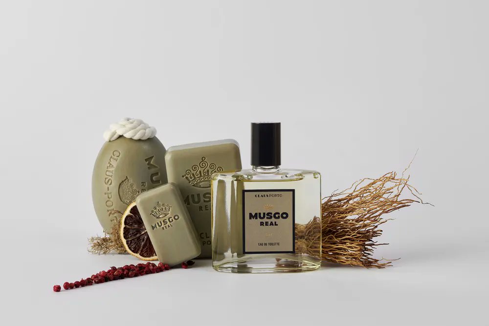 Claus Porto Musgo Real 1887 Fragrance | Lemon, Grapefruit & Ambergris EDT