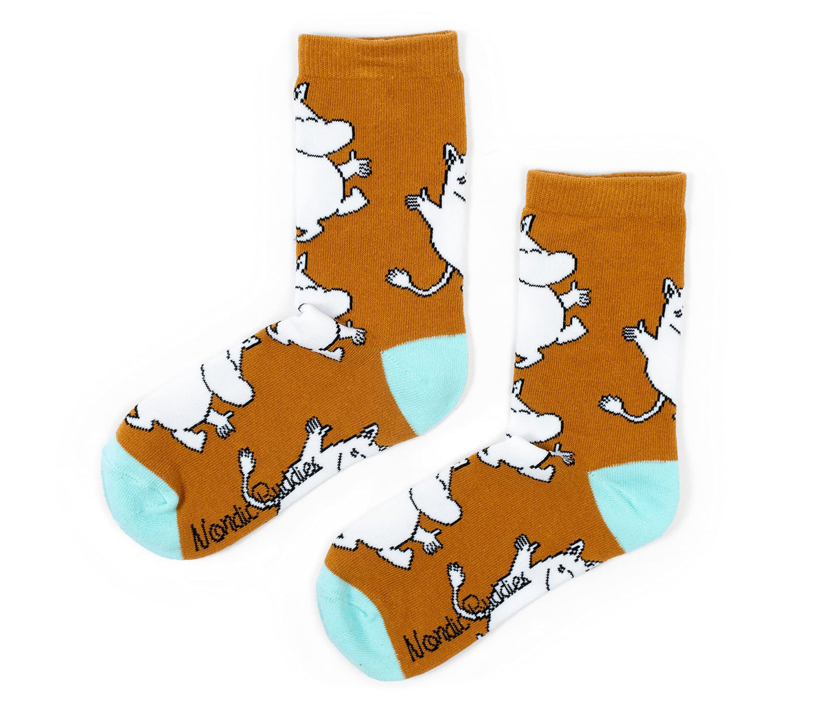 Moomin, Moomintroll Unisex Socks Kids Brown