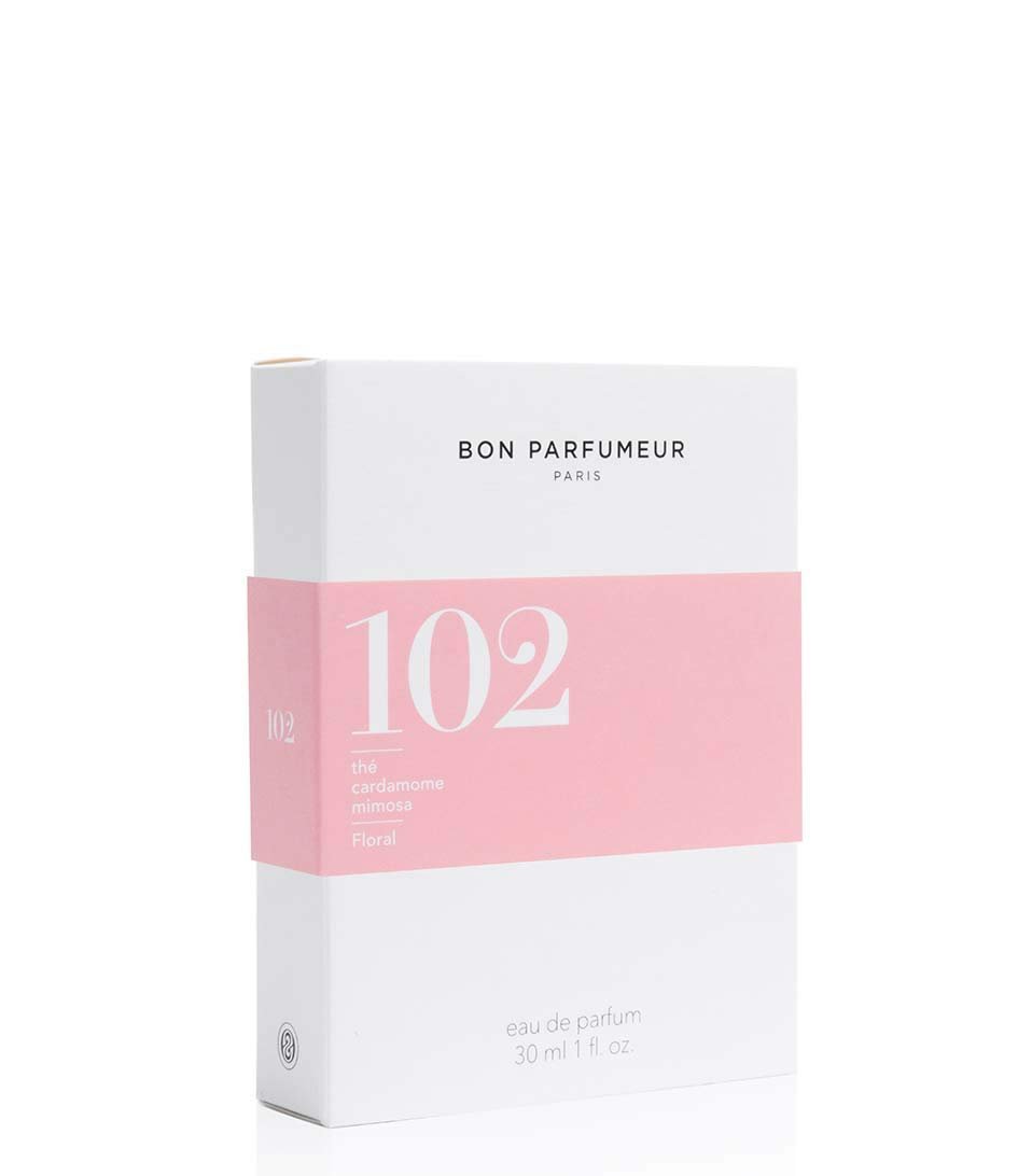 102 Eau de Parfum | Tea, Cardamom, Mimosa | 30ml