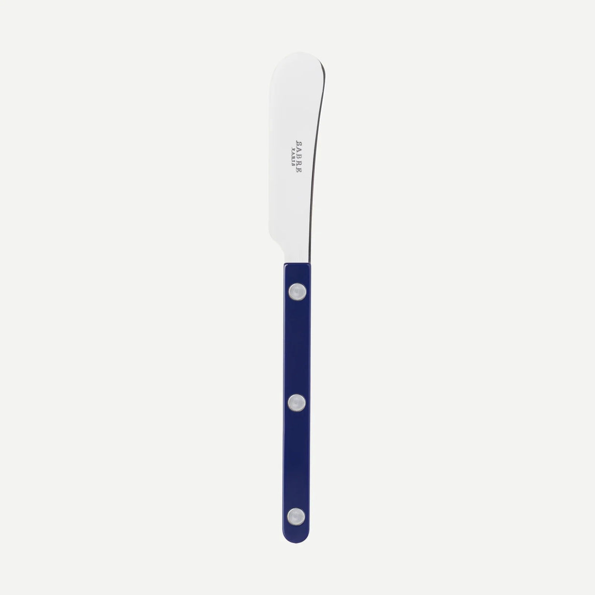 Bistrot Stainless Steel Spreader Knives | Navy Blue | Set of 2