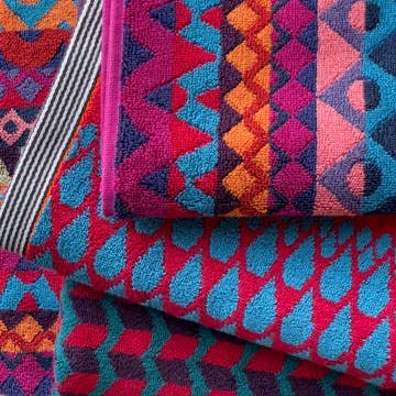 Luxury Woven Cotton Towels by Margo Selby – Morecambe Design
