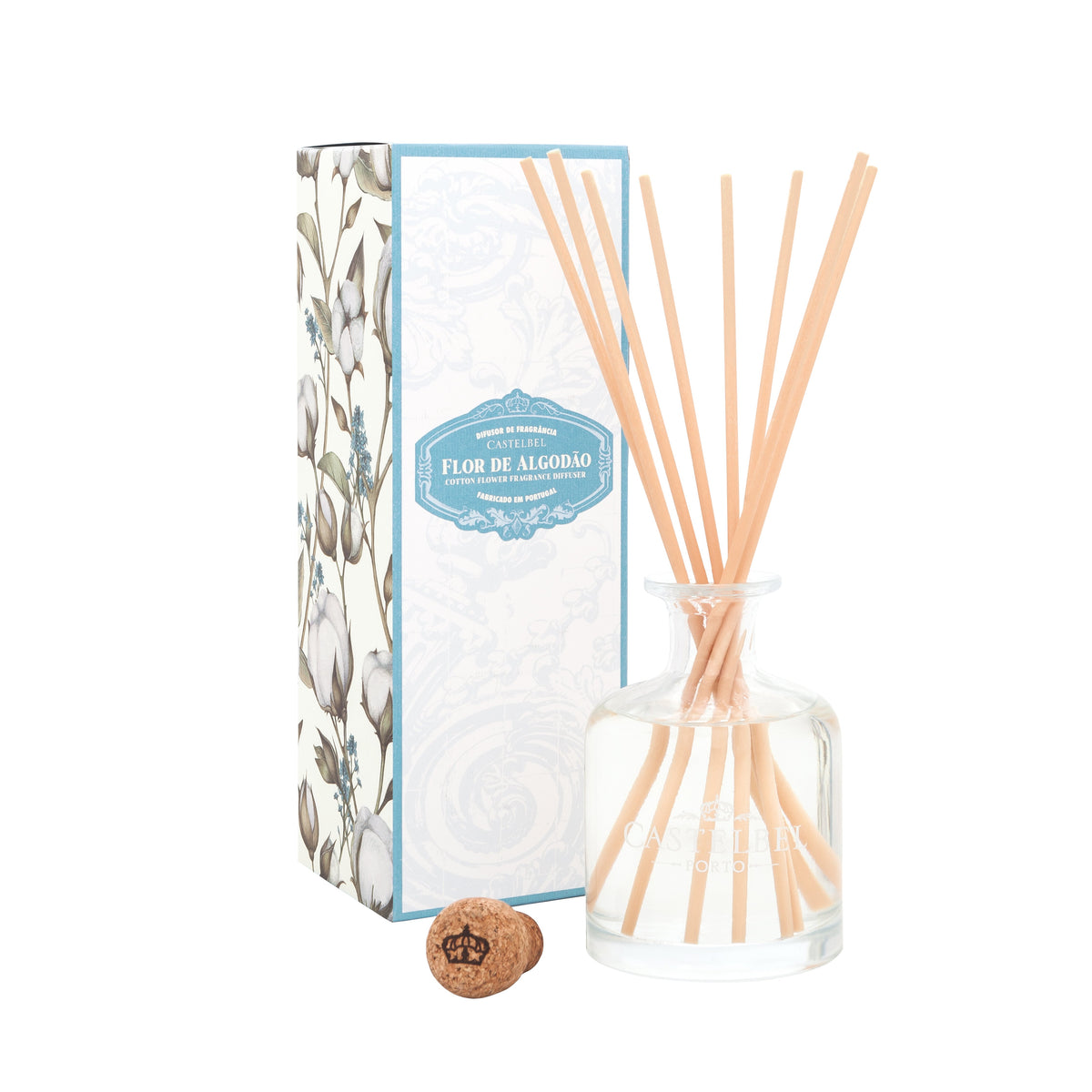 Castelbel Fragrant Reed Diffuser | Cotton Flower